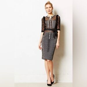 Beguile by Byron Lars Allusione Sheath Dress in Black - 4